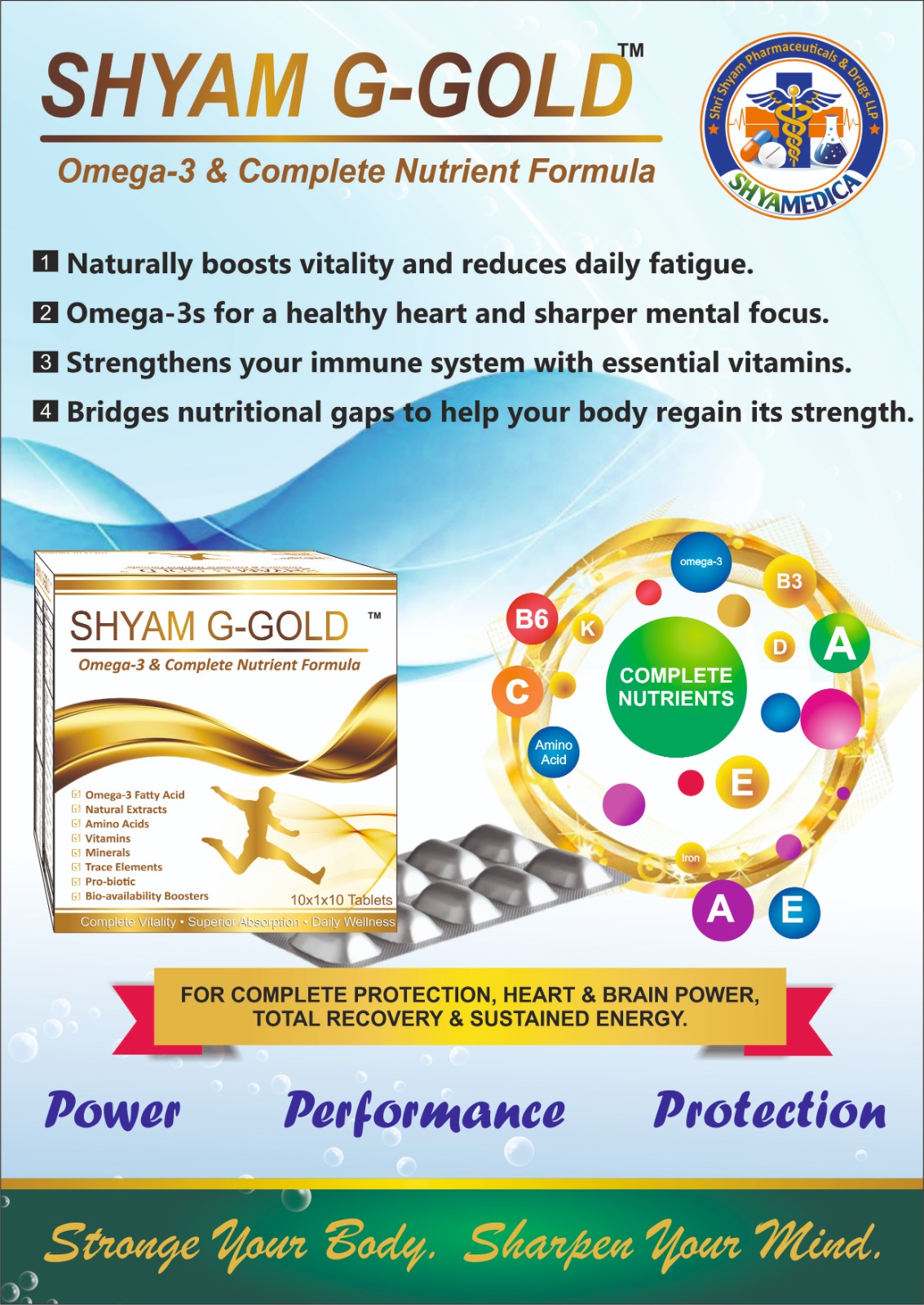 Shyam G-Gold, Daily Vitality healthcare product